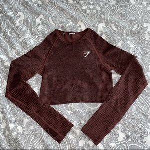Gymshark Vital Seamless Long Sleeve Crop Top